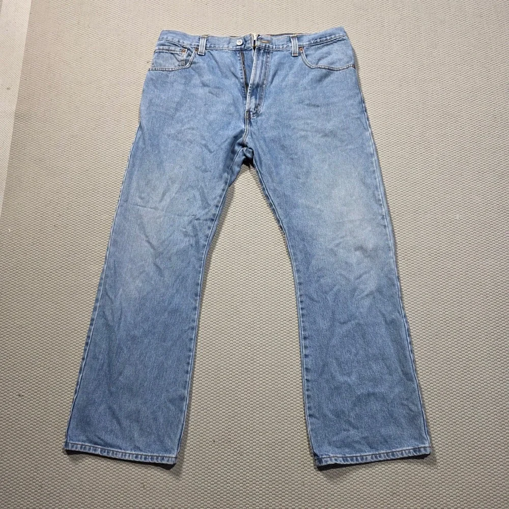 Levi's 517 Boot Cut Jeans Mens W38 L30 Light‎ Wash Denim Blue